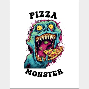 The Pizza Monster Posters and Art